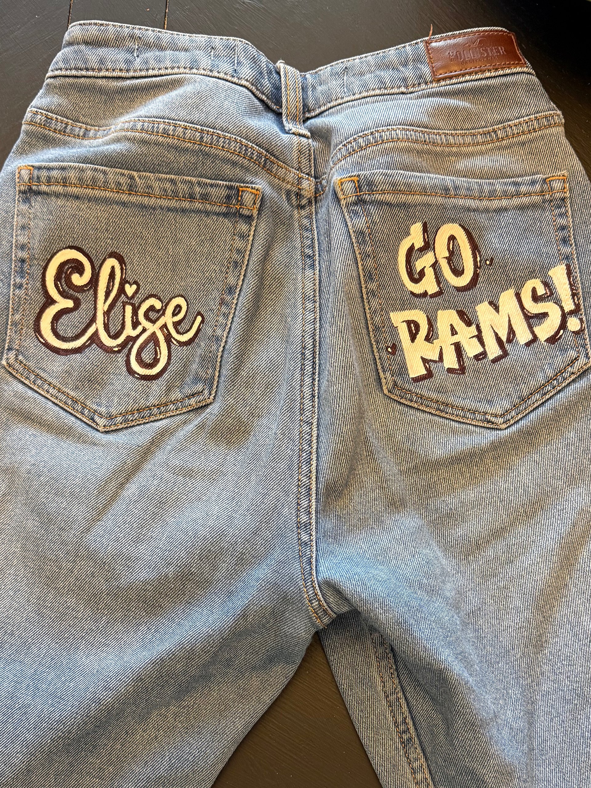 Senior Painted Jeans product image (2)
