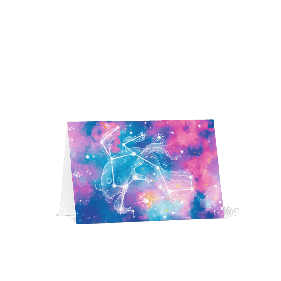 Cotton Candy Galaxy Koi - Card product image (4)