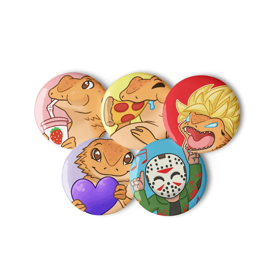 Dream Warrior Button Set #1 product image (6)