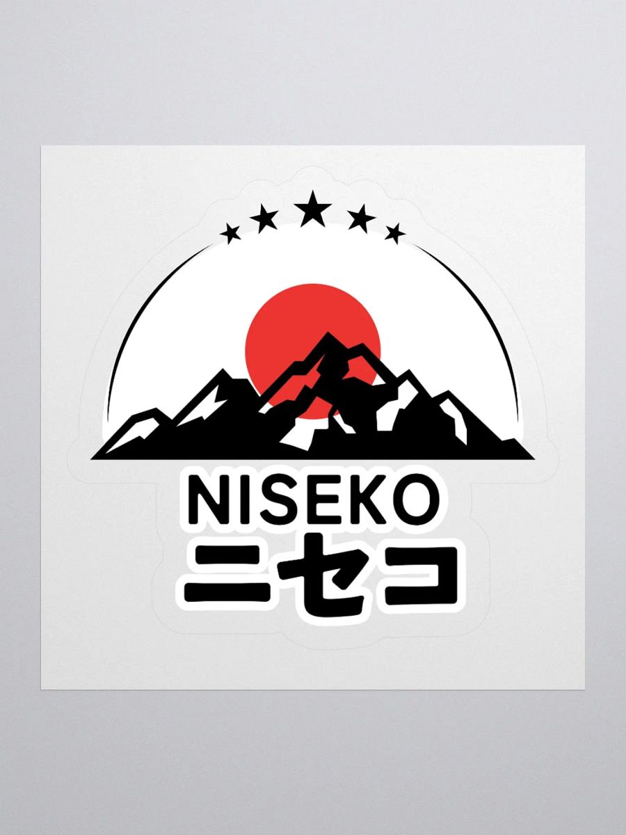 Niseko Ski Resort Travel Sticker for Suitcases, Five Star Mountain product image (1)