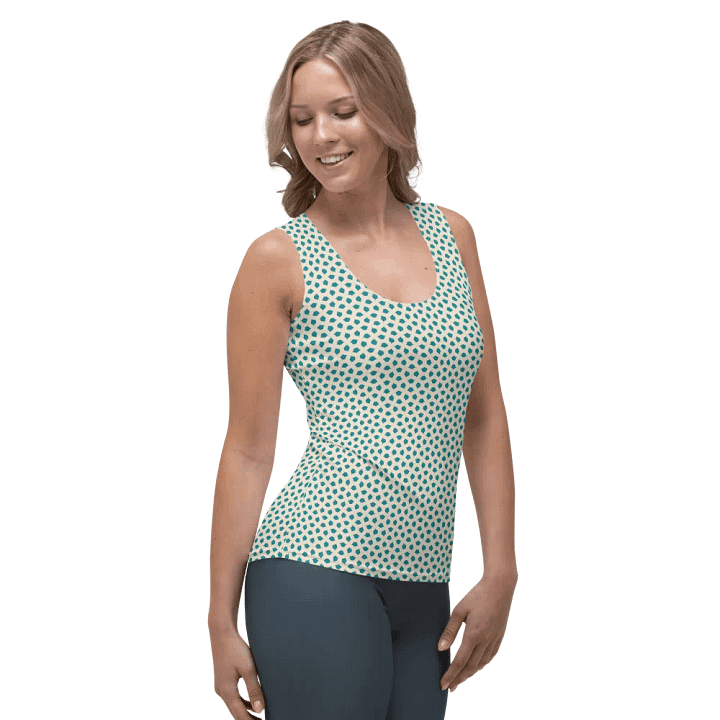 Blue Leaves Women's Tank Top product image (2)