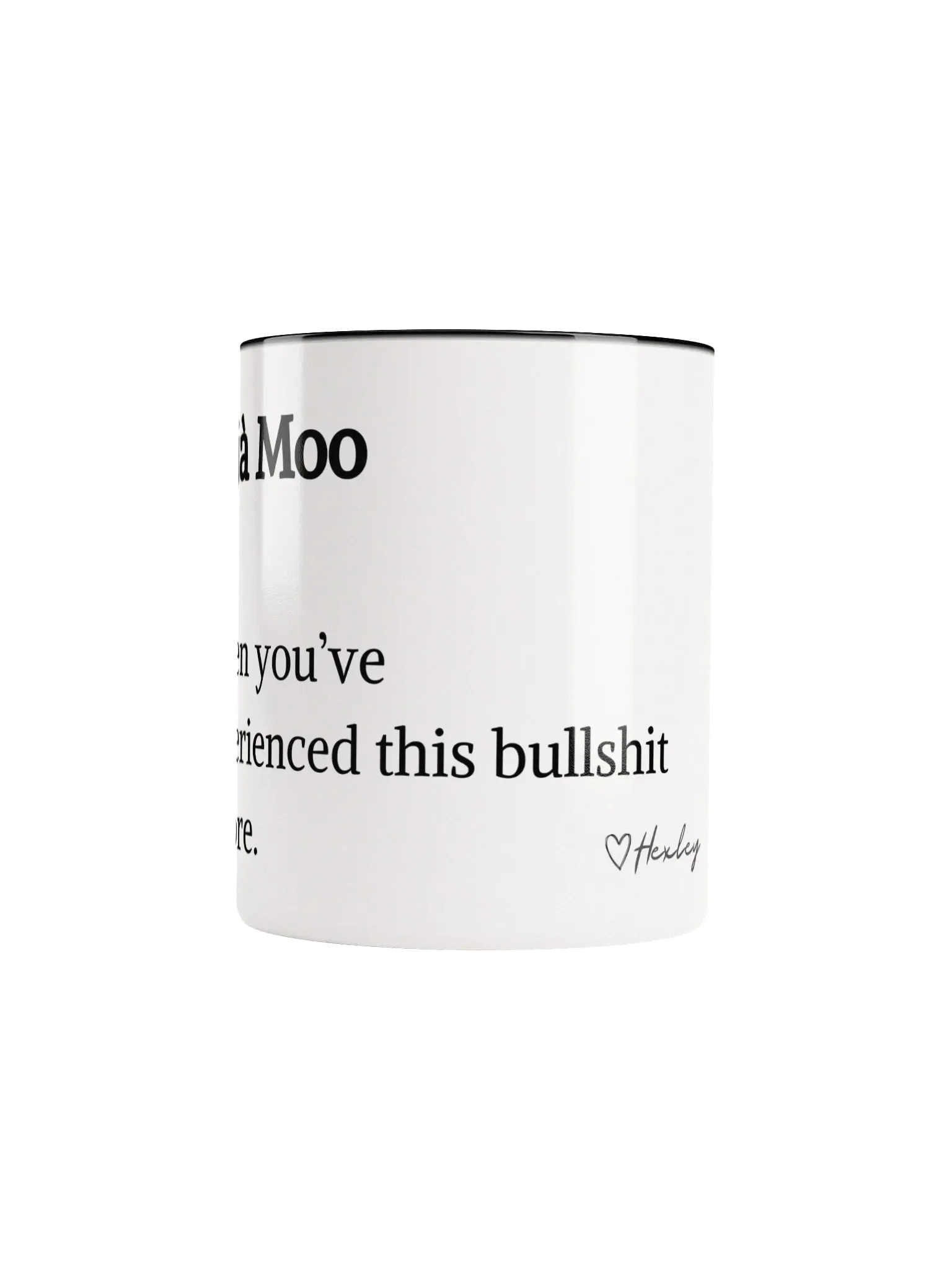 'Déjà Moo' Ceramic Mug product image (5)