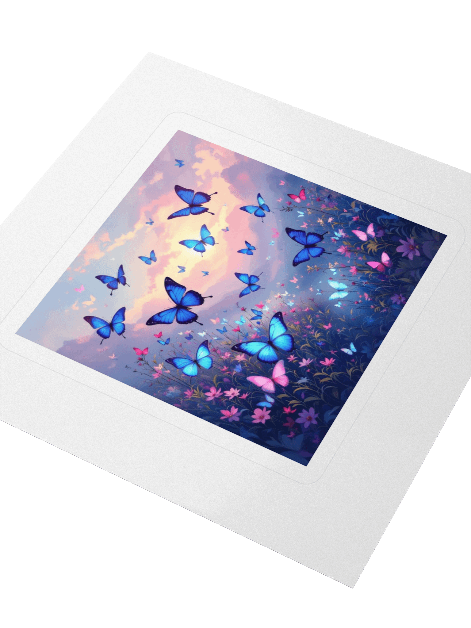 Enchanted Butterfly Garden Stickers product image (9)