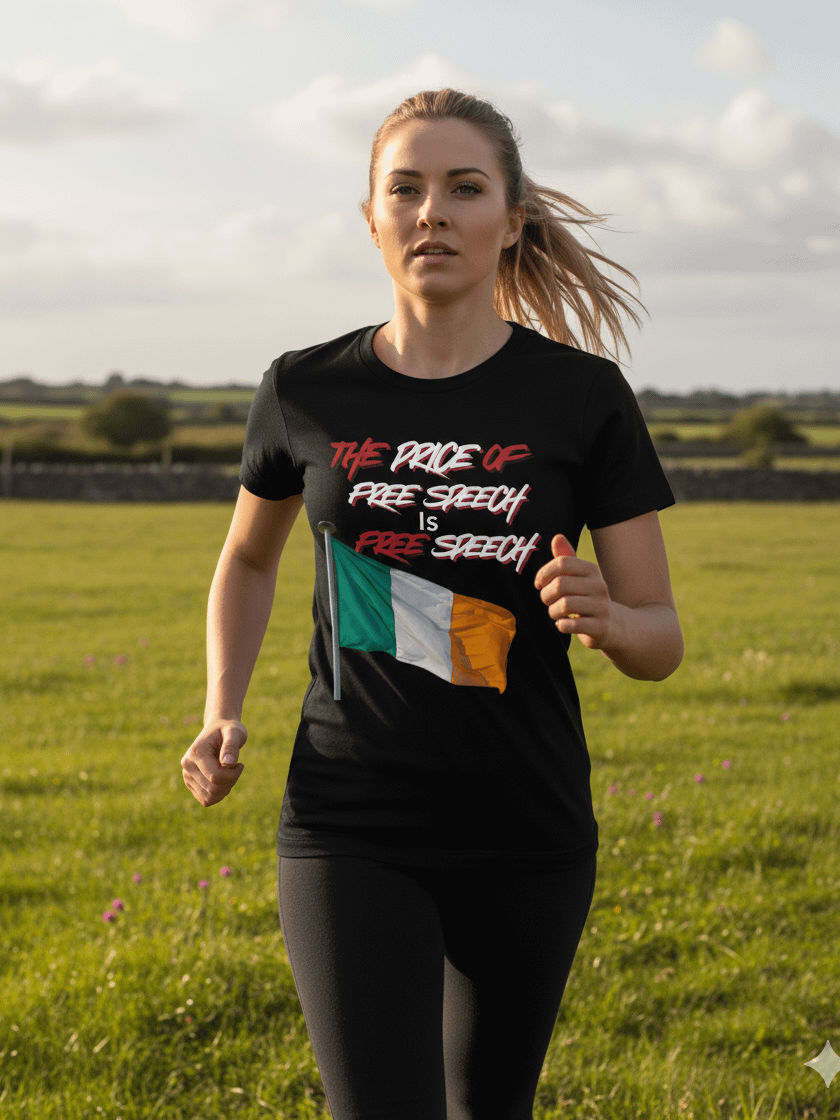 Ireland Free Speech Flag Tee product image (1)