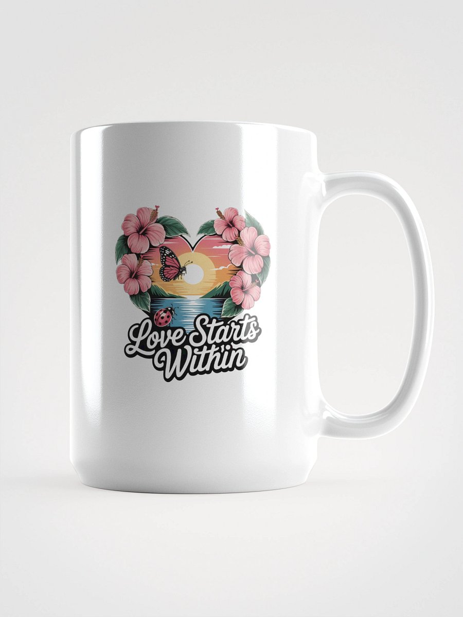 Love Starts Within Heart Mug product image (1)