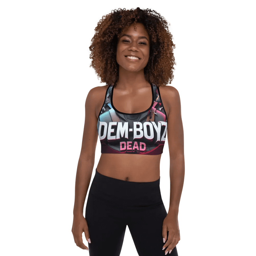 DEM_BOYZ All-Over Print Sports Bra product image (1)