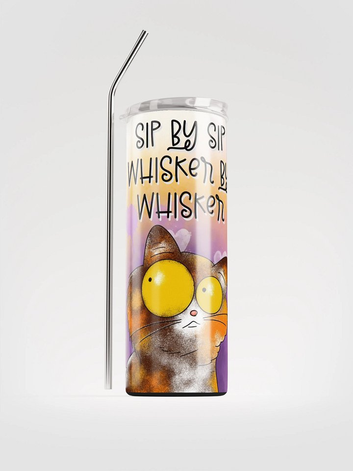 Whisker Whimsy Stainless Steel Tumbler product image (1)