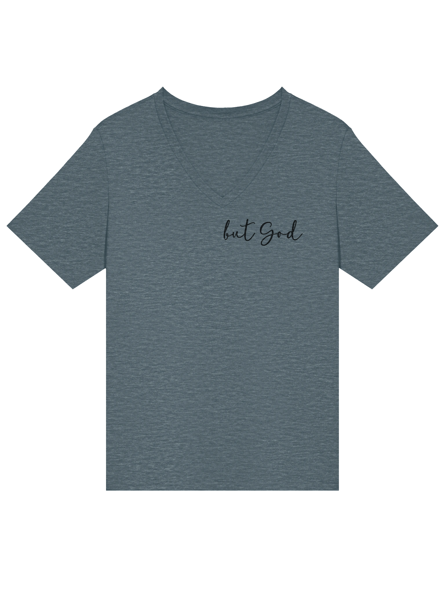 But God V-Neck T-Shirt product image (18)