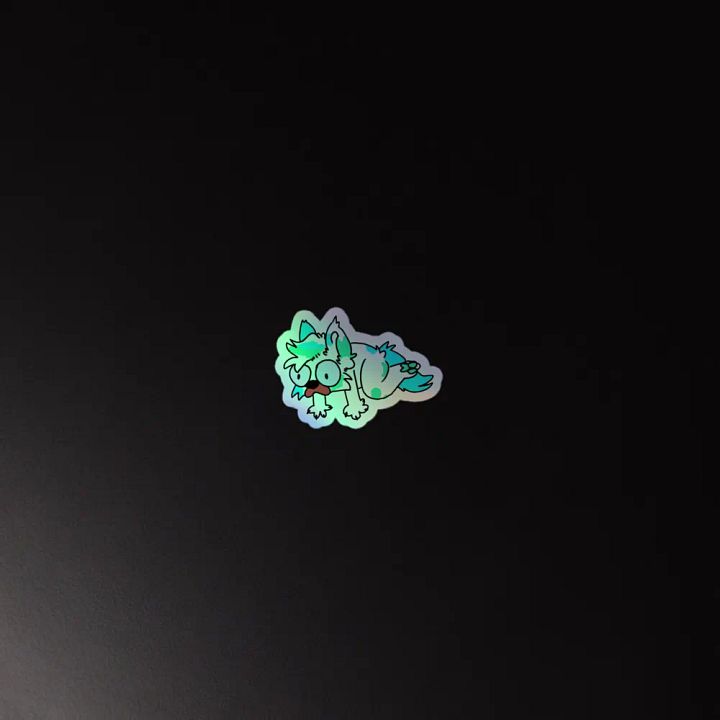 Fisk Crisis Holographic Sticker product image (4)