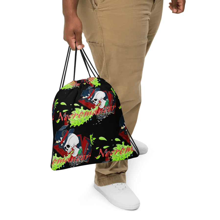 Necromancer All-Over Drawstring Bag product image (5)