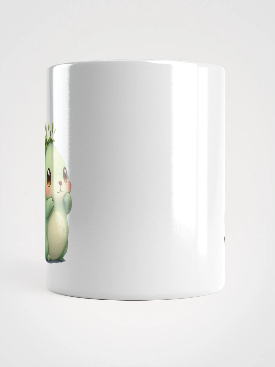Whimsical Plant Creature White Glossy Mug product image (5)
