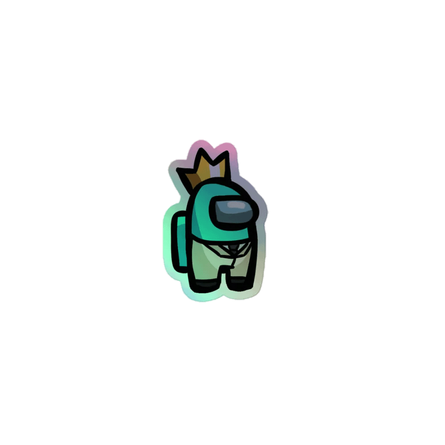 Holographic Impostor Kingson Sticker product image (1)