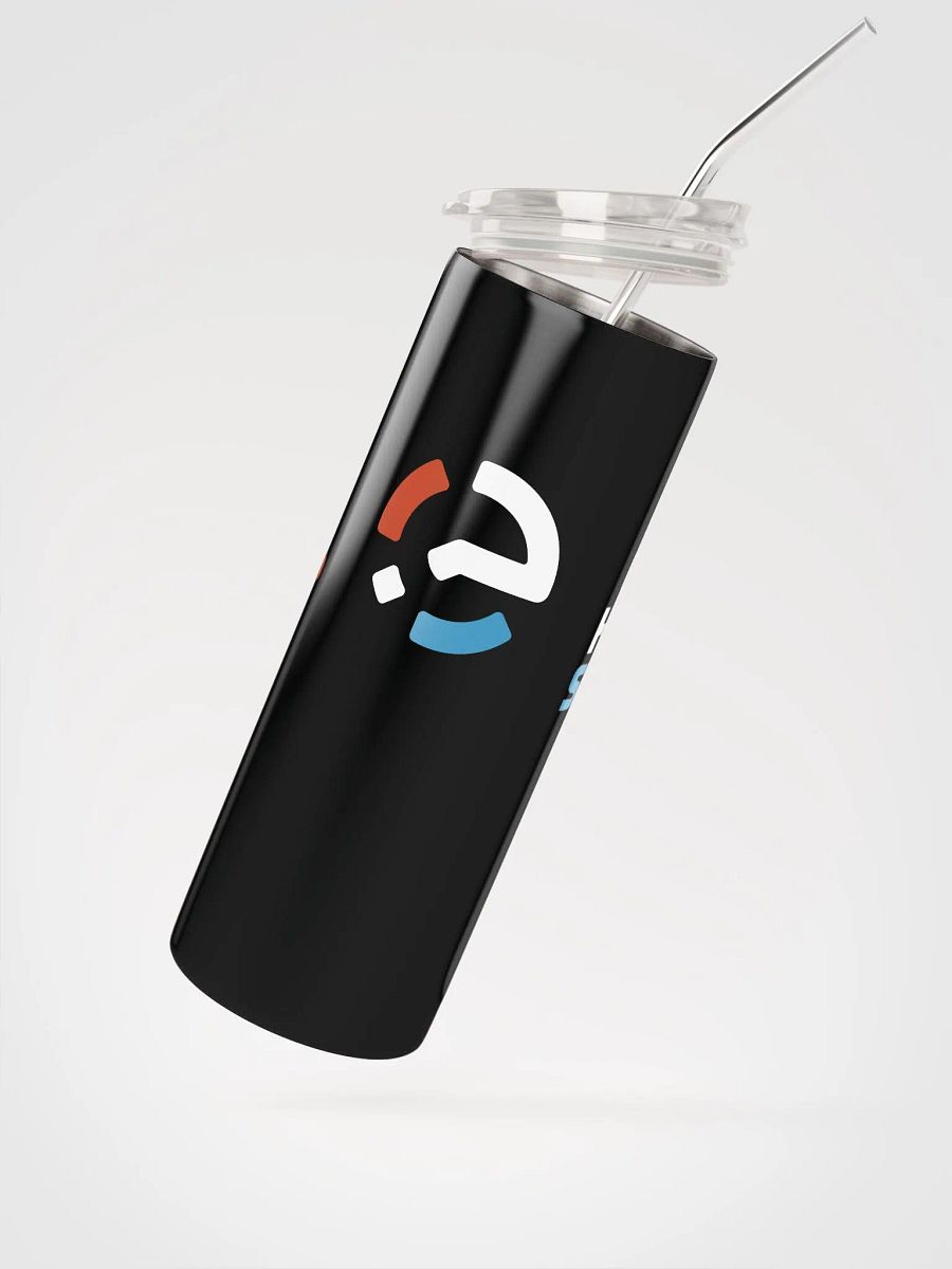 Q&A Tumbler Black - Yea God Hath Said product image (5)