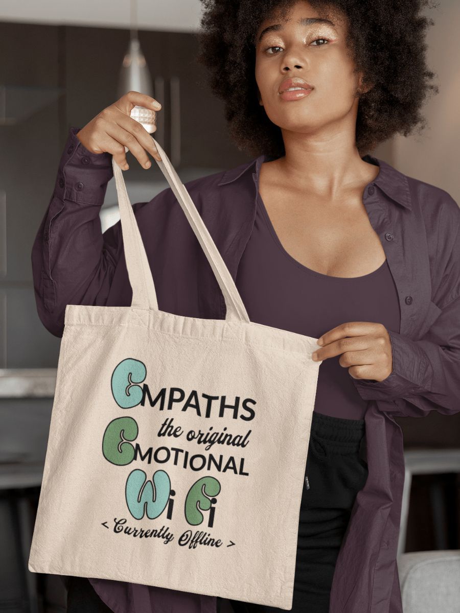 Eco-Chic Empath Tote Bag product image (1)