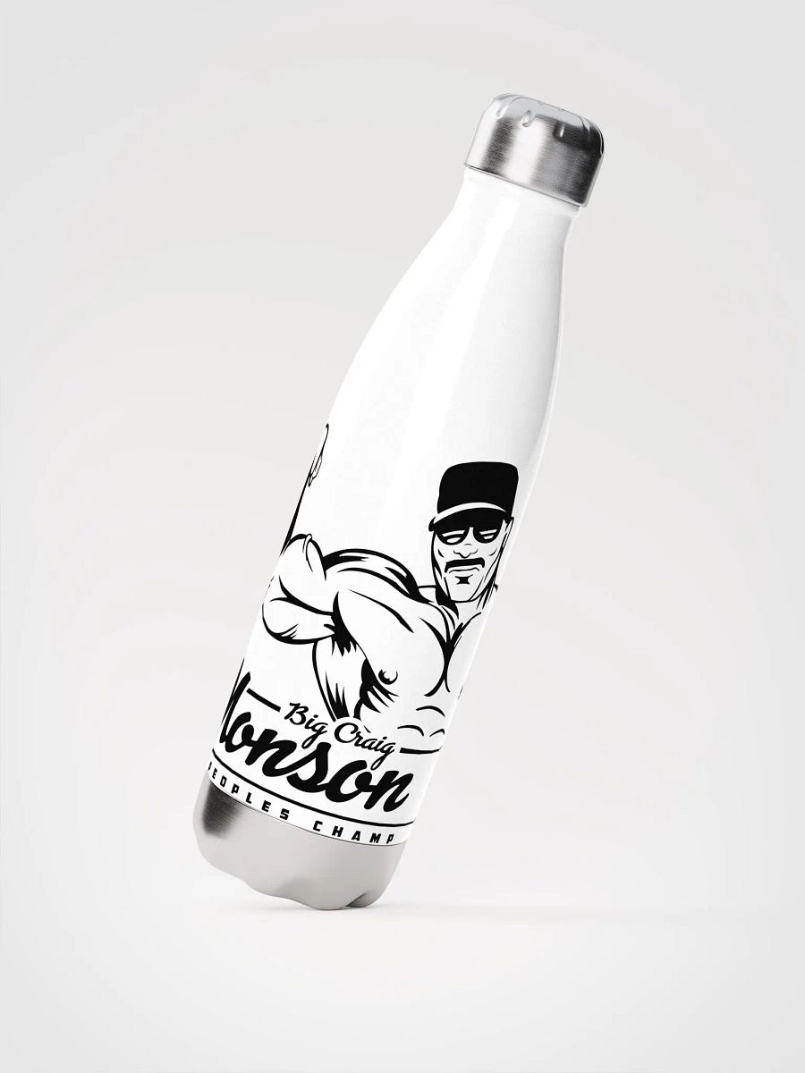 Big Craig Monson The Peoples Champ Stainless Steel 17oz Water Bottle product image (2)