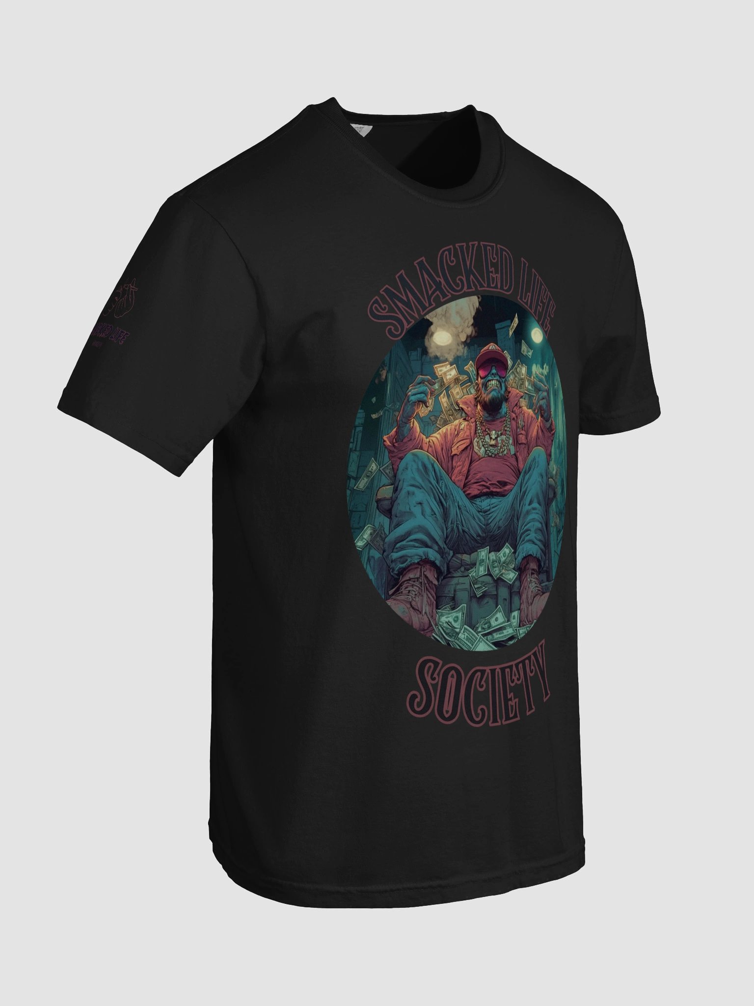 Smacked & Stacking Tee – Undead Hustler Edition by Smacked Life Society product image (26)