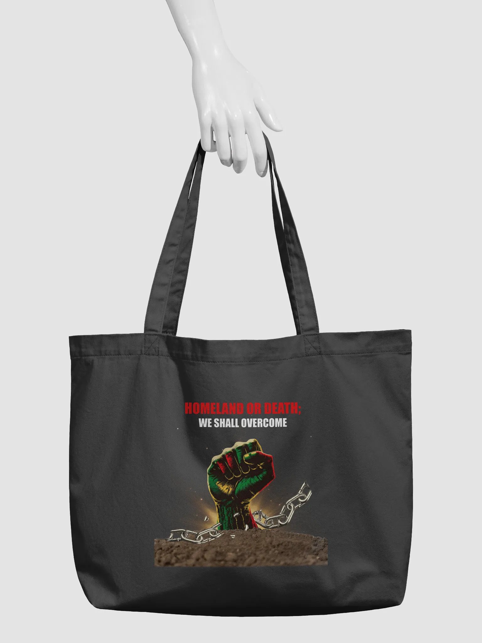 Revolution in Your Hands – Pan-African Freedom Tote product image (3)