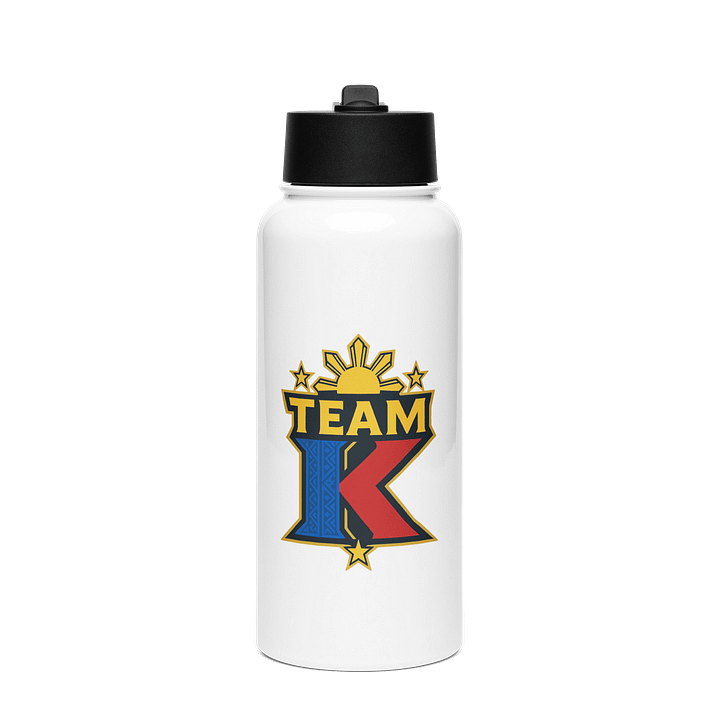 Team K Philippines Stainless Steel Water Bottle with a Straw Lid product image (1)