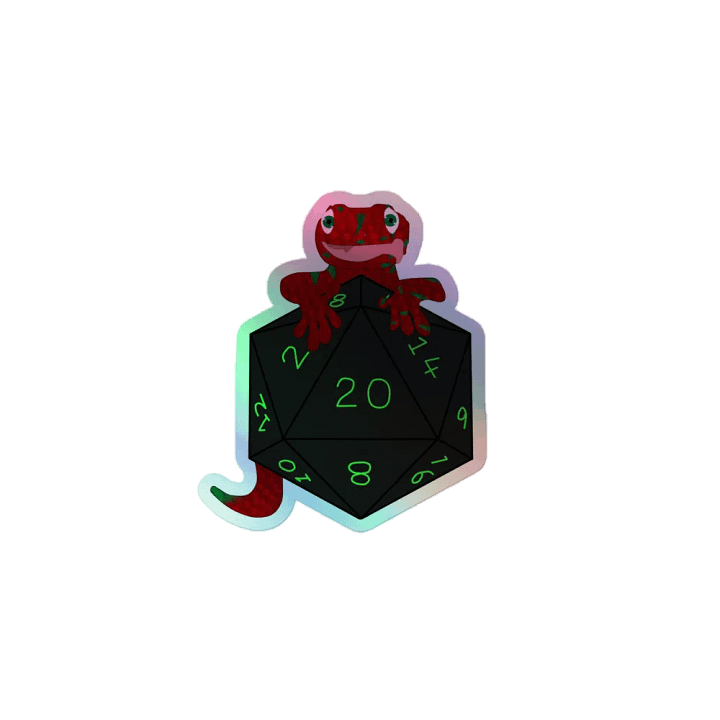 Nat20 Holo Sticker product image (1)