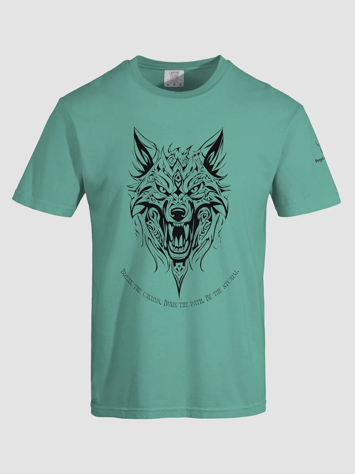 "Fenrir Unbound" – The Wolf of Ragnarok Tee | Forged In Valhalla product image (1)