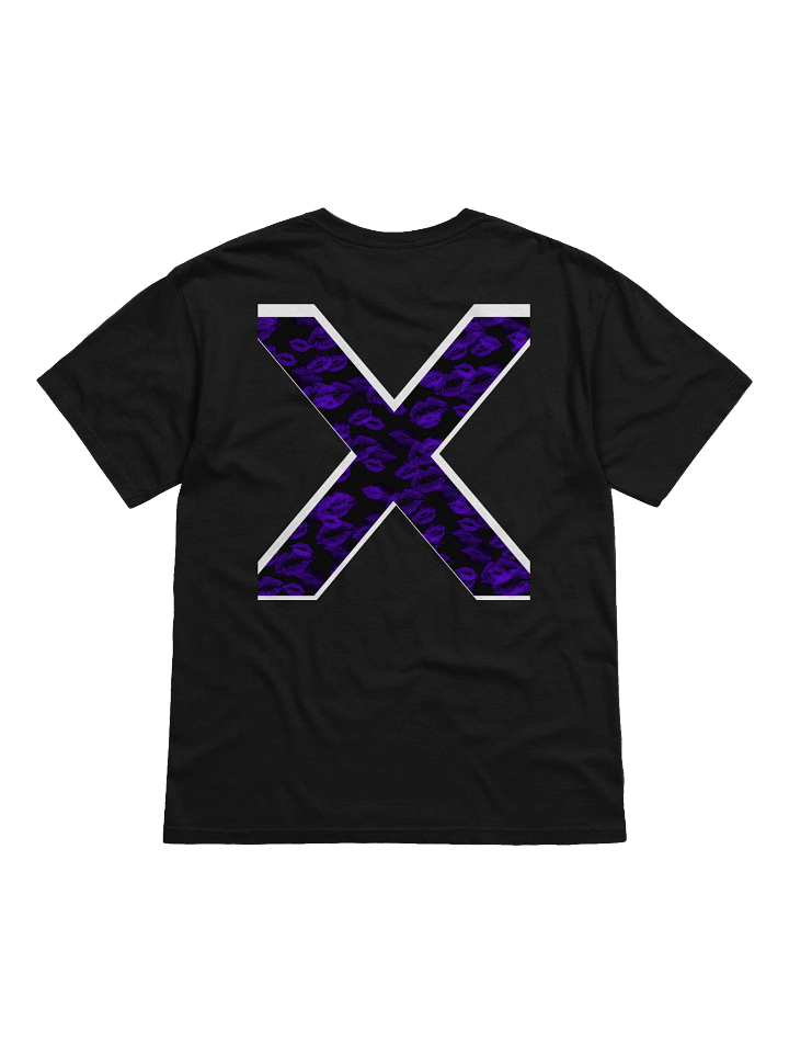 Black X Purple Lipstick Kisses | Shirt product image (17)