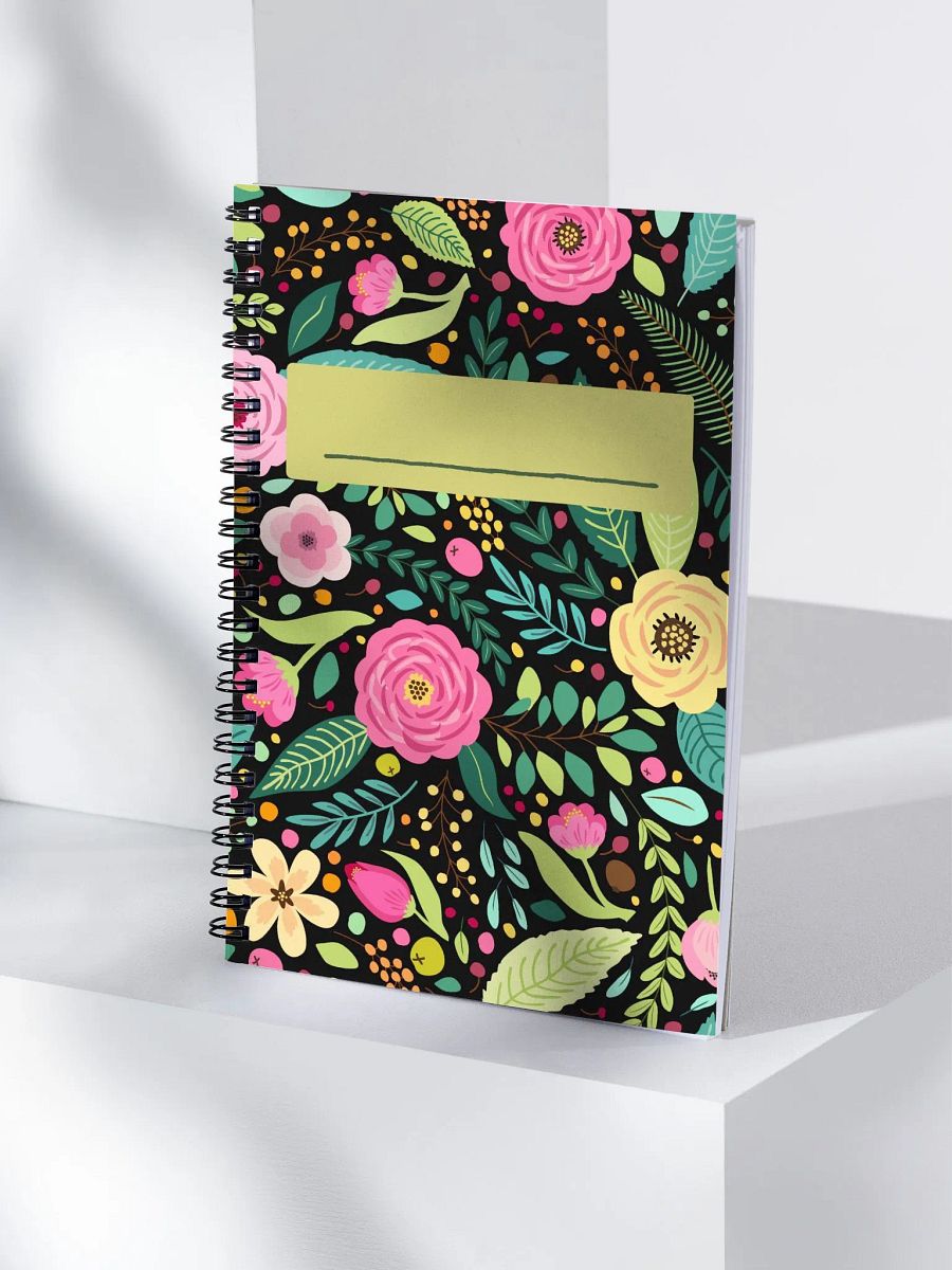 Floral Bliss Spiral Notebook product image (4)