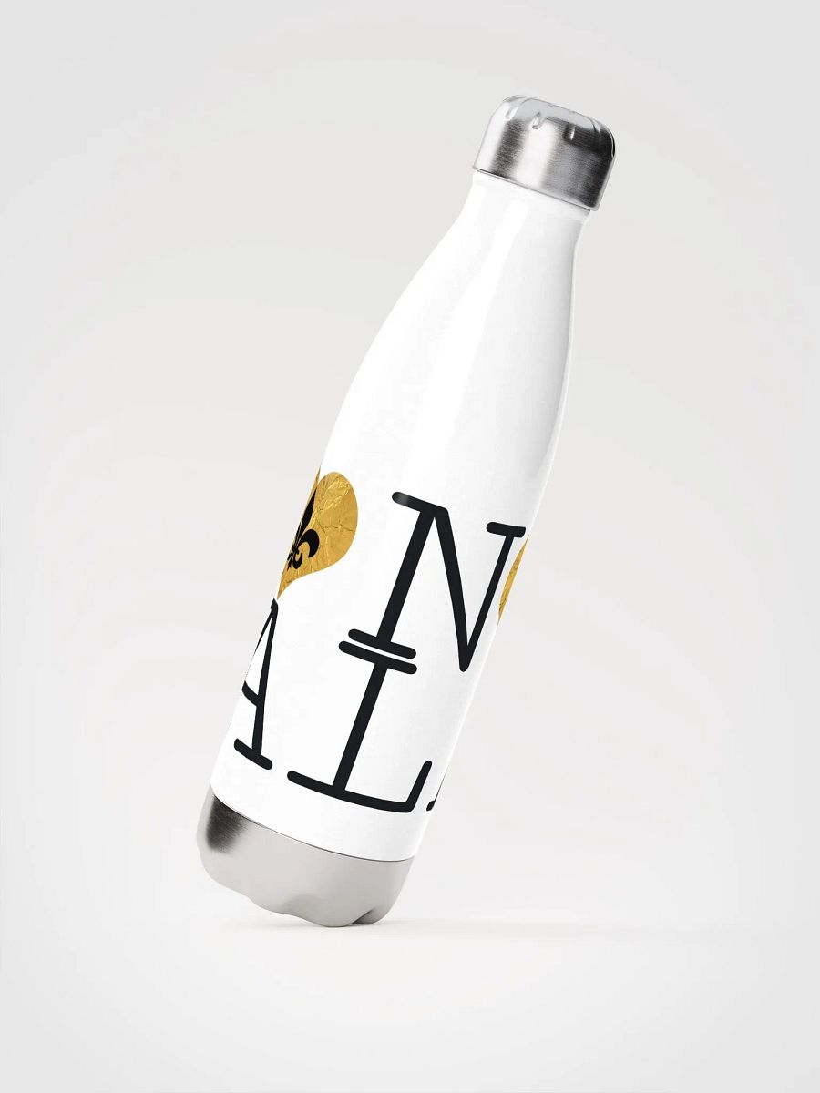 I LOVE NOLA **BIGSHOT BOTTLE** (GOLD WRAP HEART STAINLESS STEEL) product image (2)