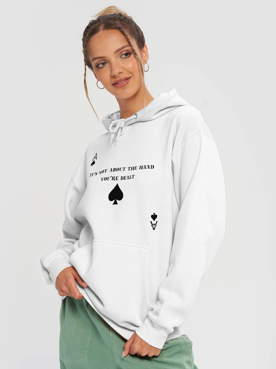 Ace of spades- "It's not about the hand you're dealt" Hoodie product image (3)