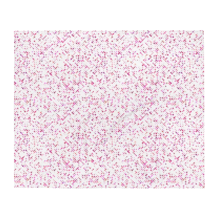 Pink Pixels Blanket product image (1)