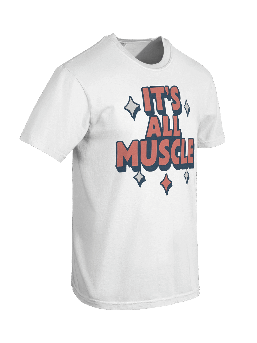ITS ALL MUSCLE – Retro Typography Design product image (78)