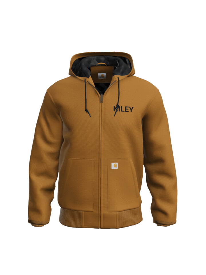 KILEY Men's Carhartt Loose Fit Washed Duck Insulated Active Jac product image (1)