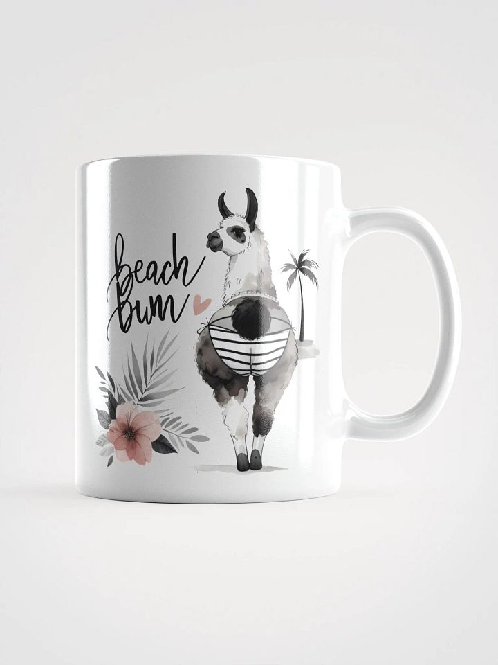 Beach Bum Bikini Llama Mug product image (1)