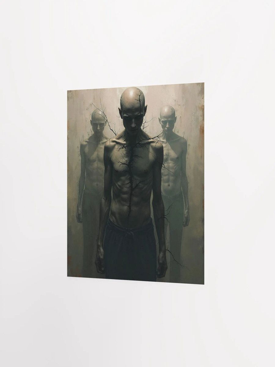 Fractured Echoes Matte Poster product image (16)