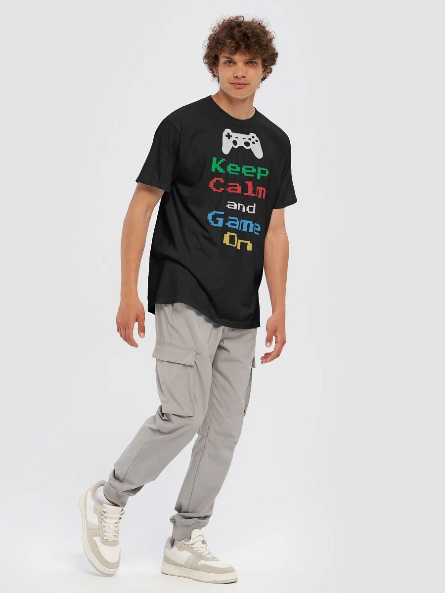 Keep Calm and Game On 2 T-Shirt product image (7)