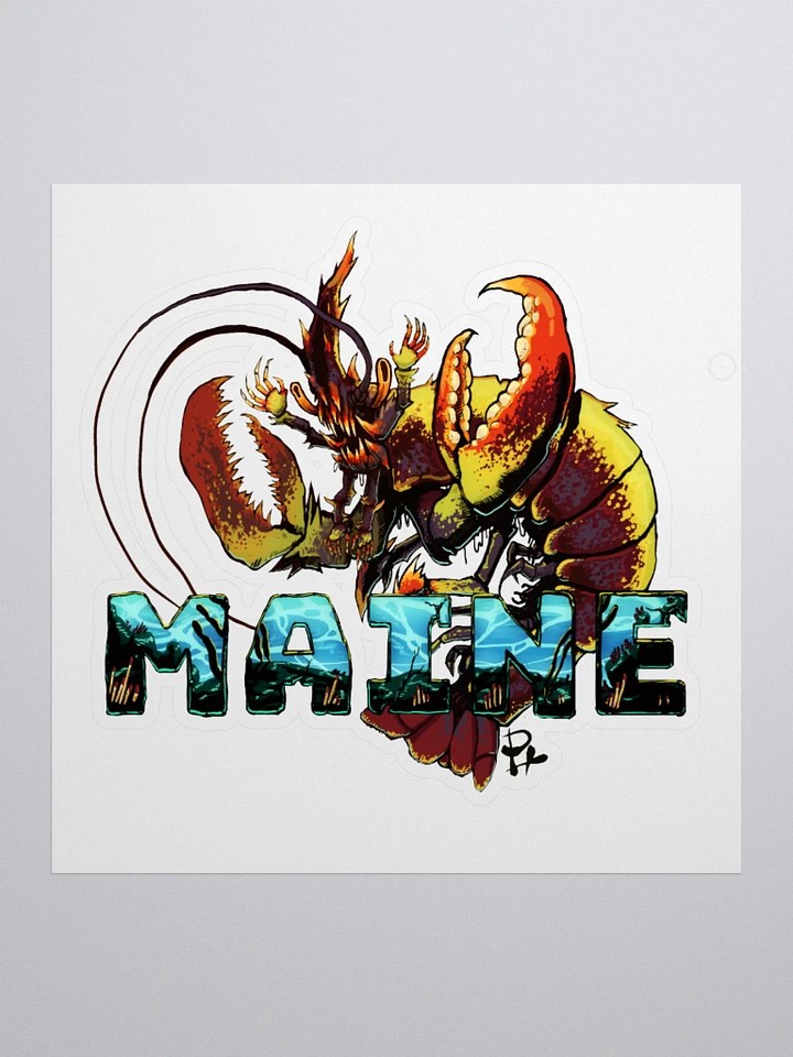 Leviathan Lobster Maine Sticker product image (2)
