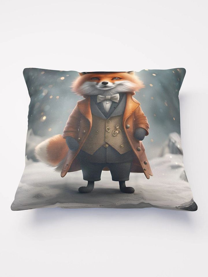 Smart Dressed Fox Pillow product image (1)