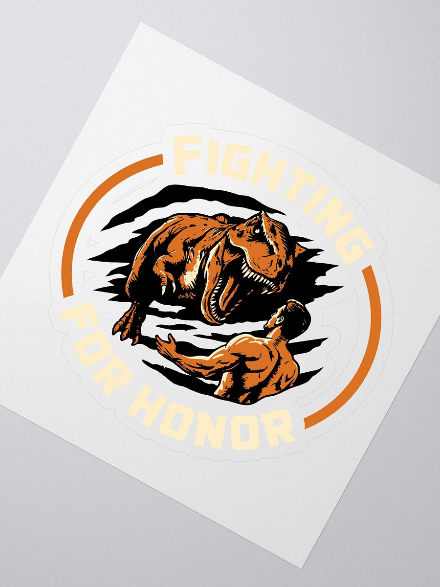 Fighting for Honor Vinyl Kiss Cut Sticker product image (2)