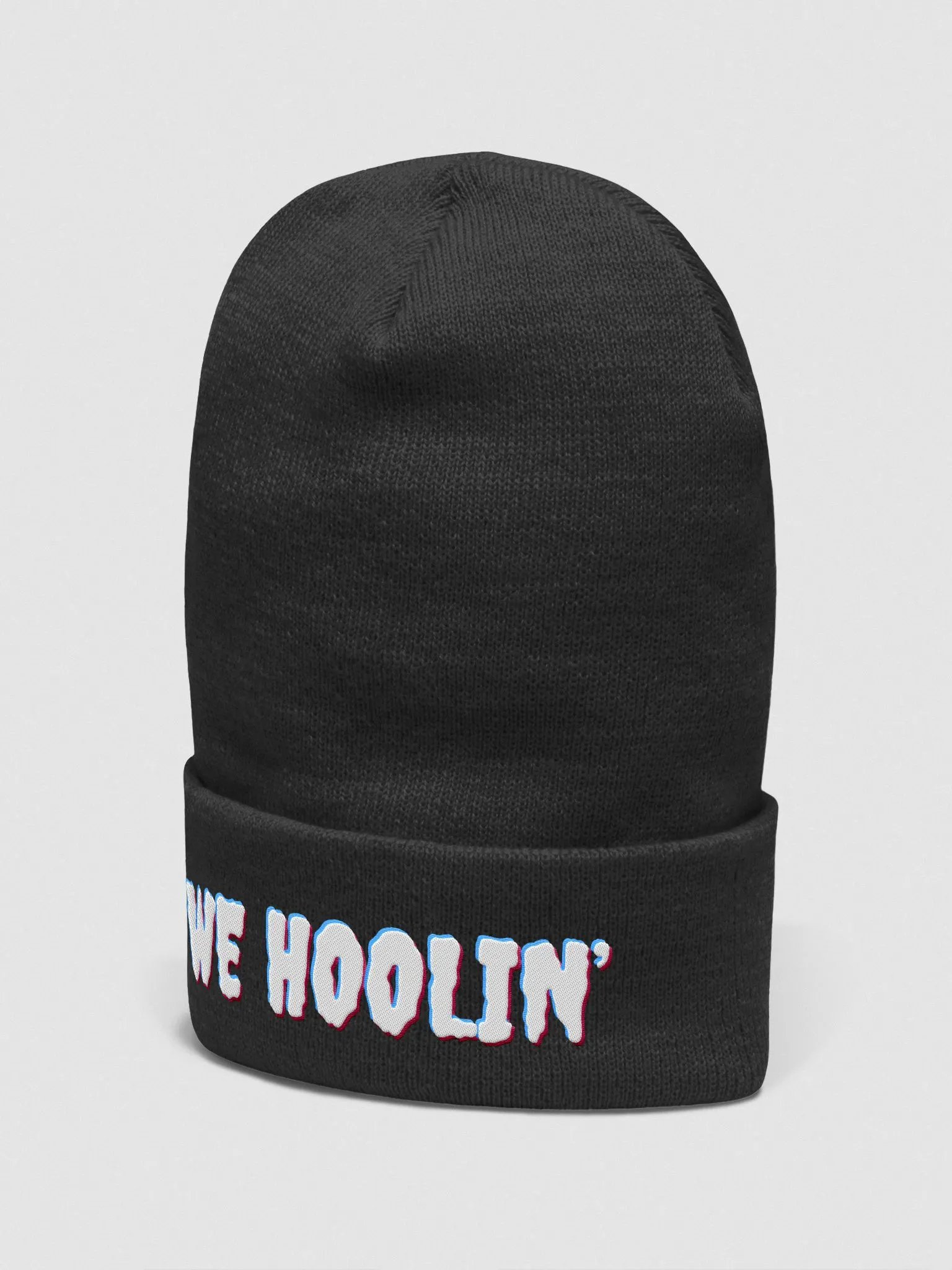 We Hoolin' Embroidered Beanie product image (2)