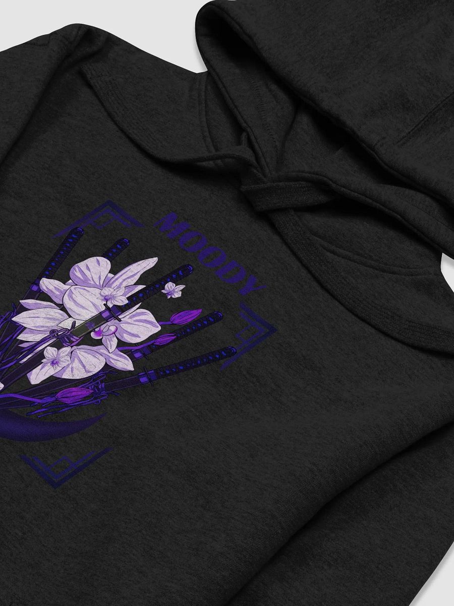 Purple Japanese Katana & Orchids Unisex Premium Hoodie product image (3)