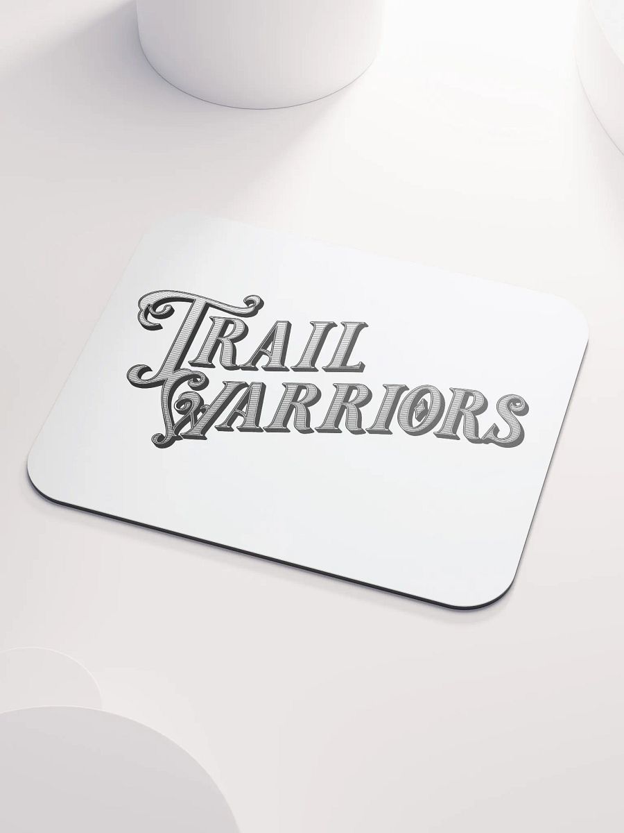 Black w/ Gradient Classic Trail Warriors Emblem Mouse Pad product image (3)