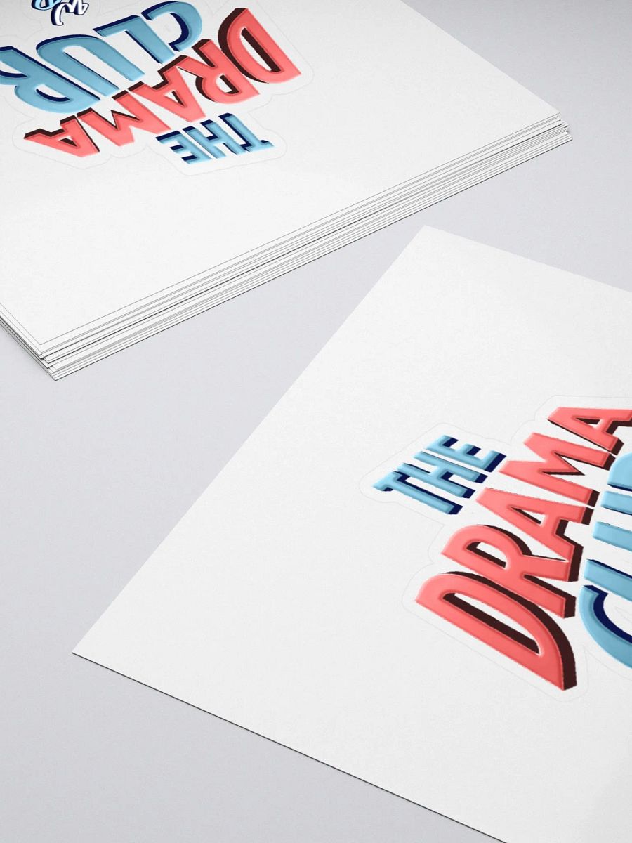 Drama Club Sticker product image (4)
