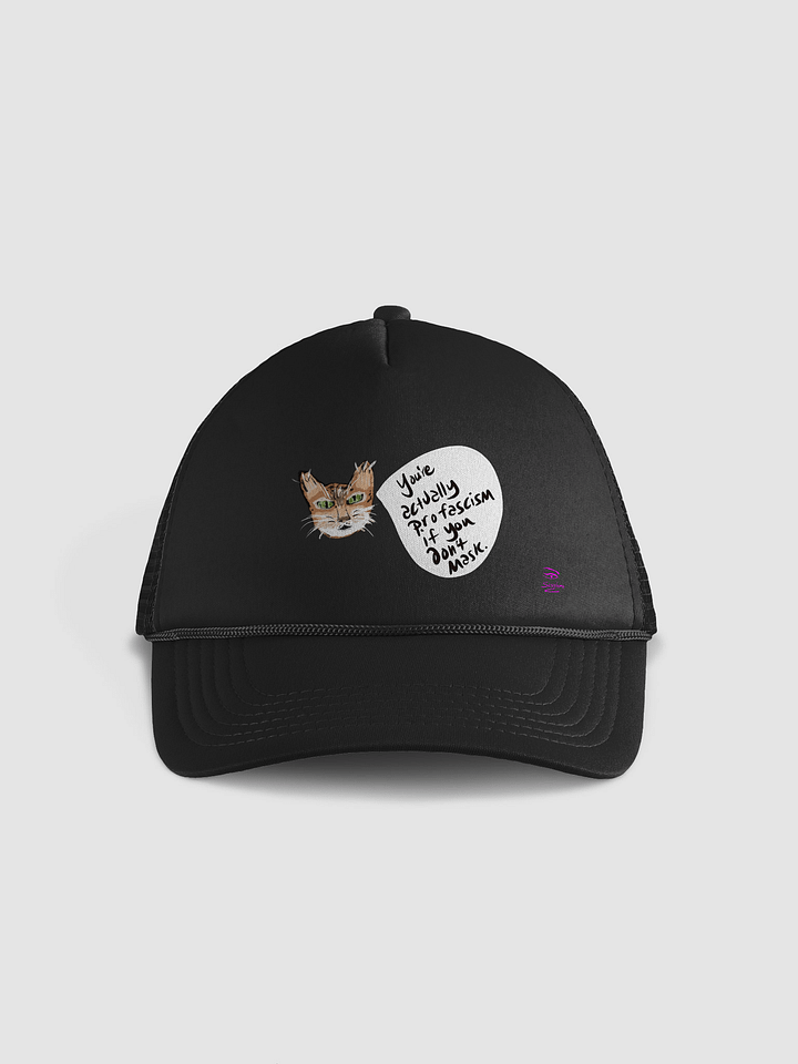 Kitty Mask Thoughts hat product image (1)