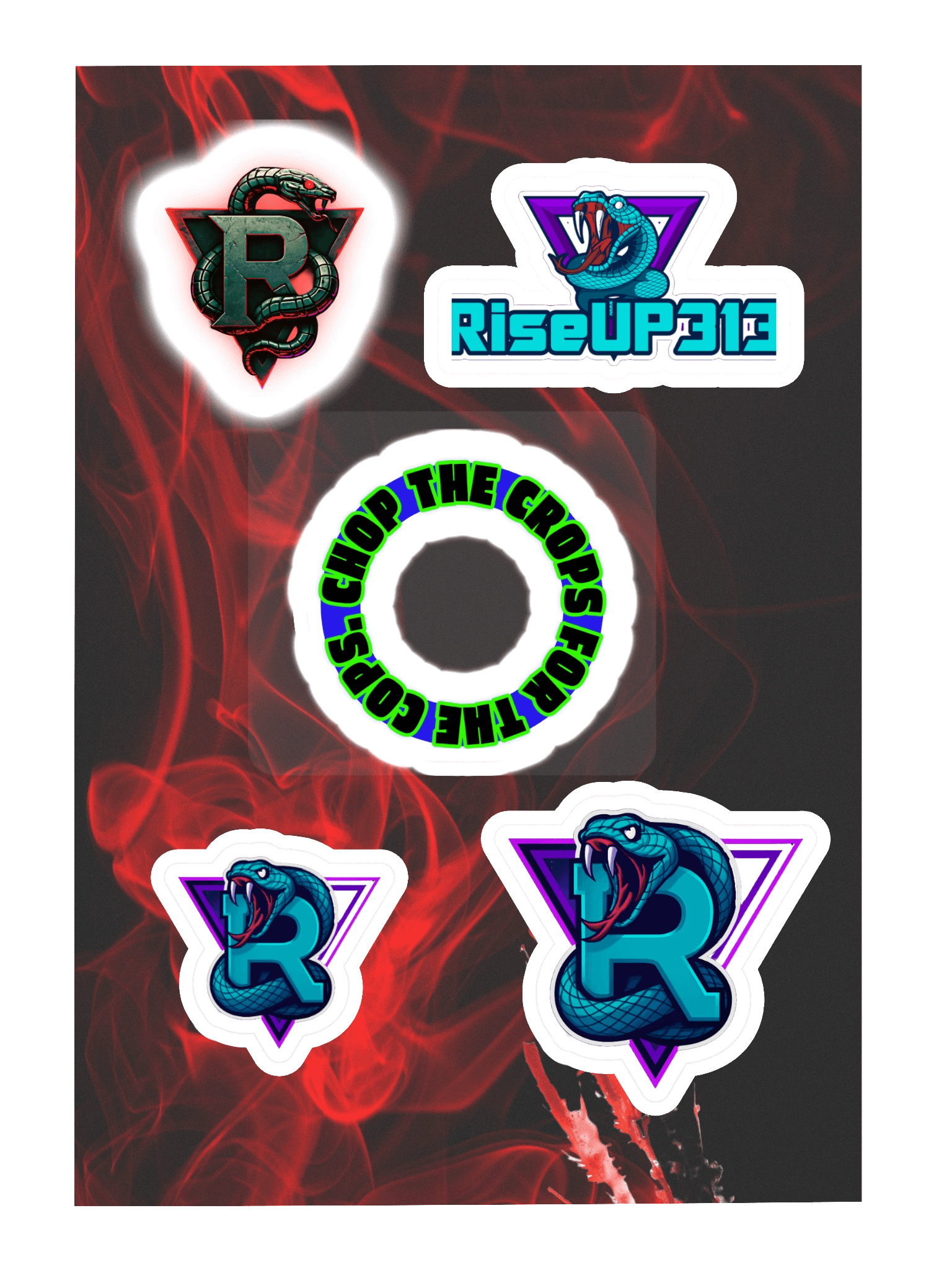 Riseup313 Sticker Sheet product image (3)