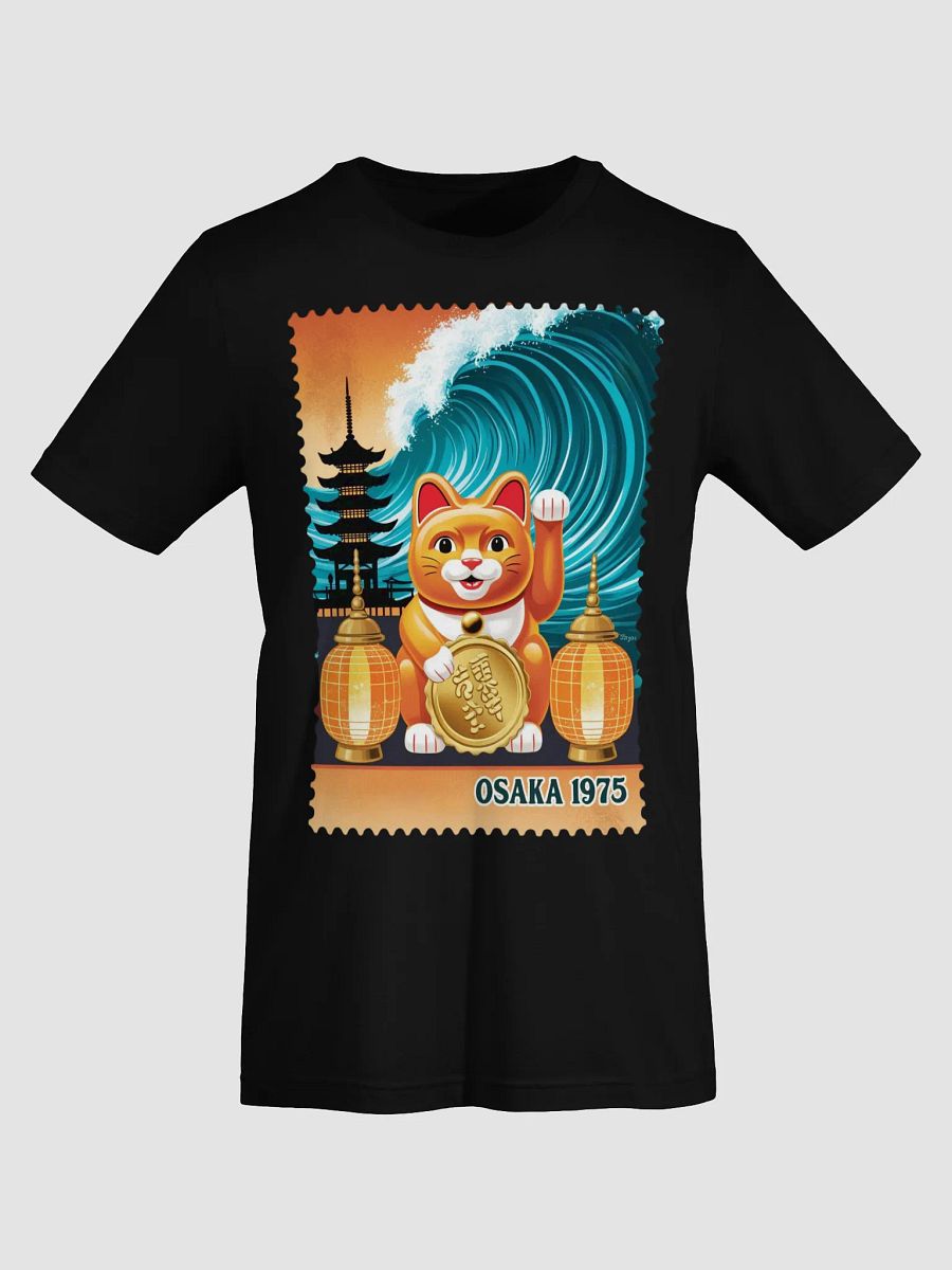 Lucky Cat Waves T-Shirt product image (15)
