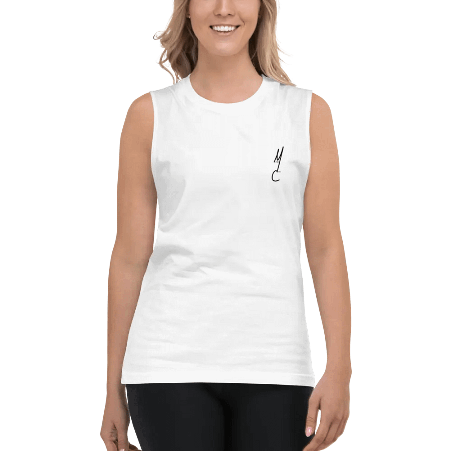 MC White Muscle Tee product image (4)