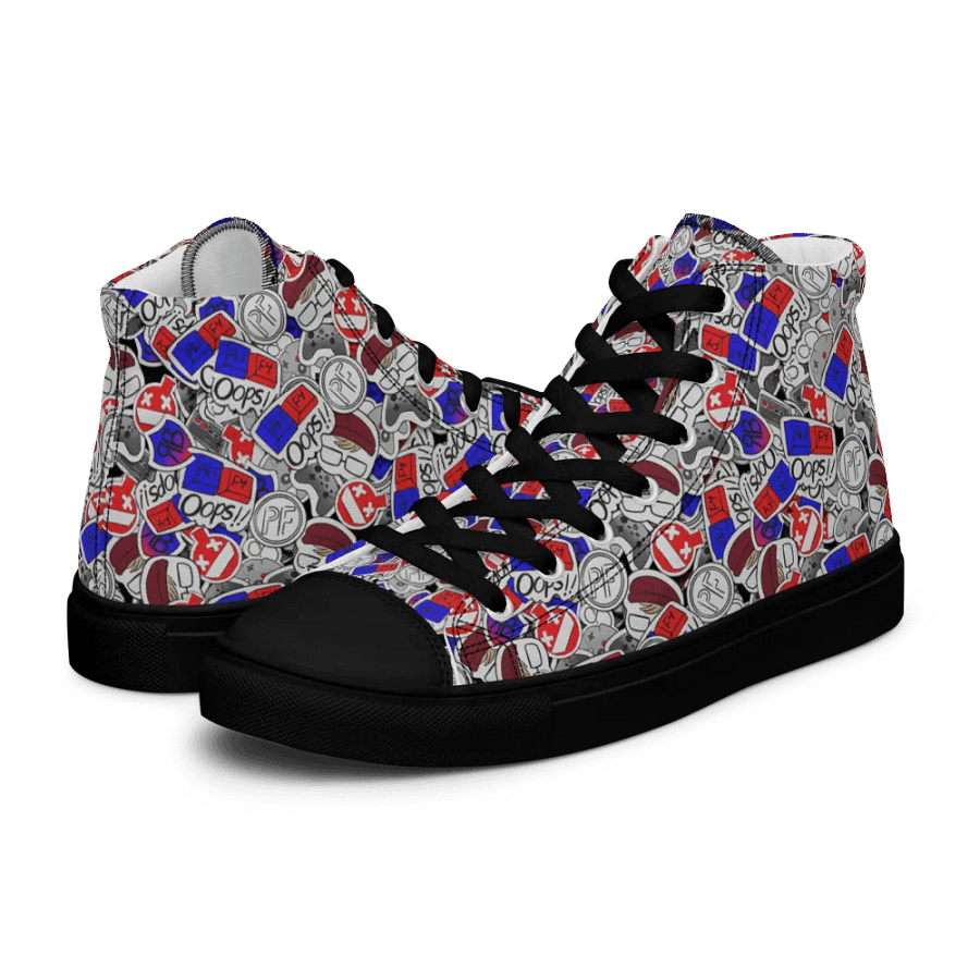 Sticker-Bomb Men's Hi-Tops product image (6)