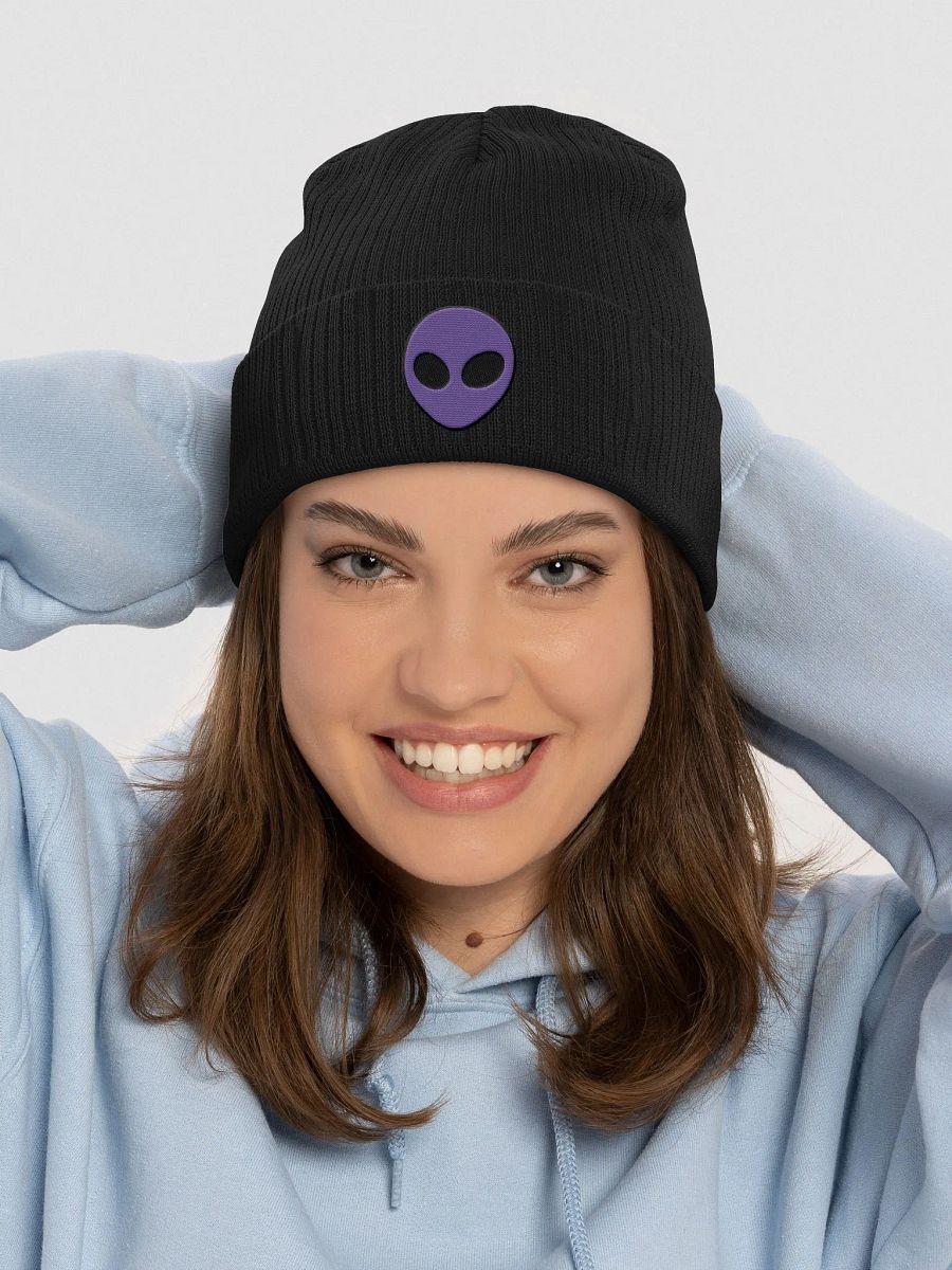 Snug Purple Alien Beanie product image (35)