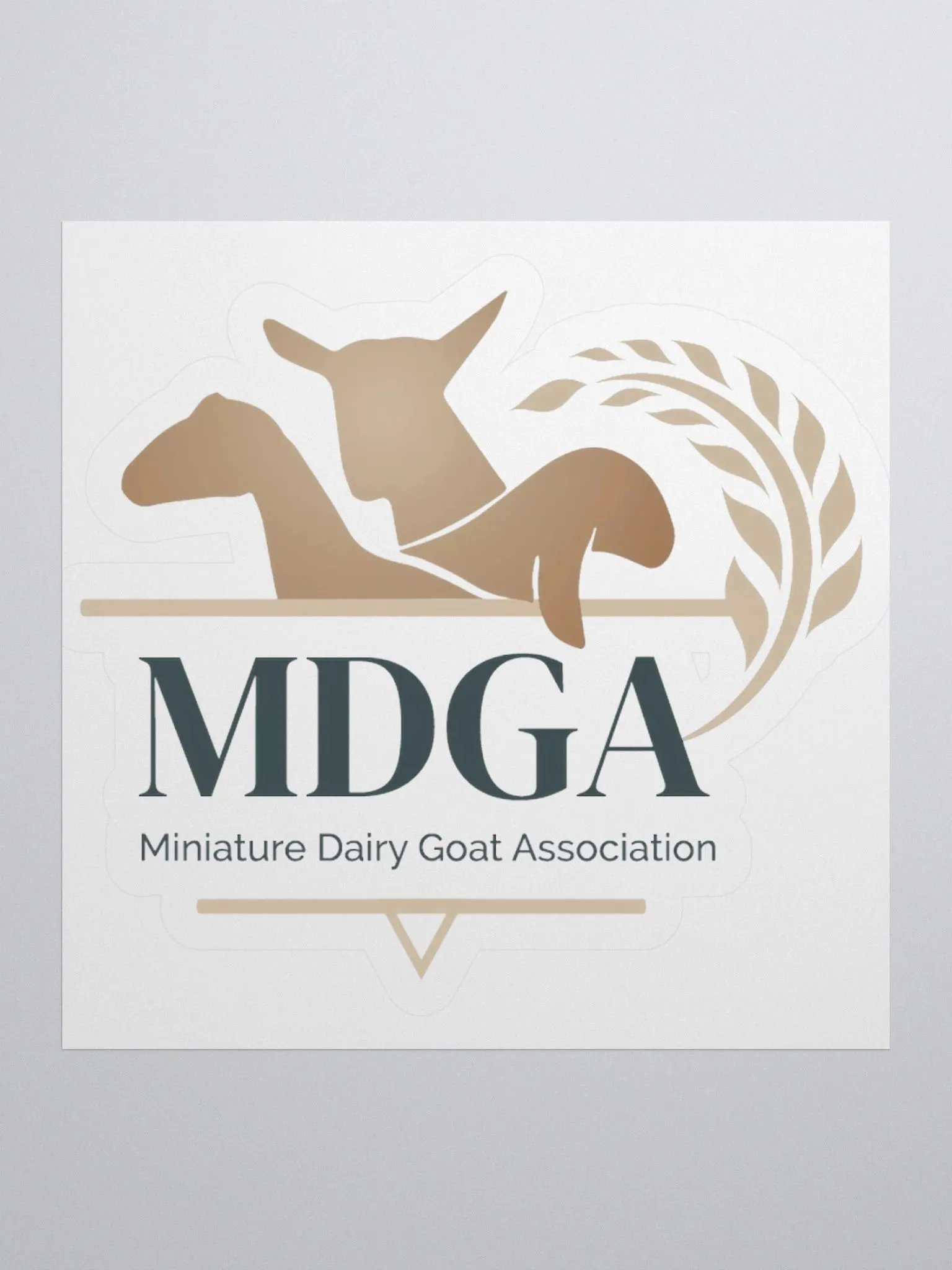 MDGA Logo Sticker product image (1)