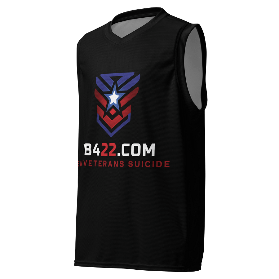 VETERAN BIKERS FOR 22 BASKETBALL JERSEY product image (1)