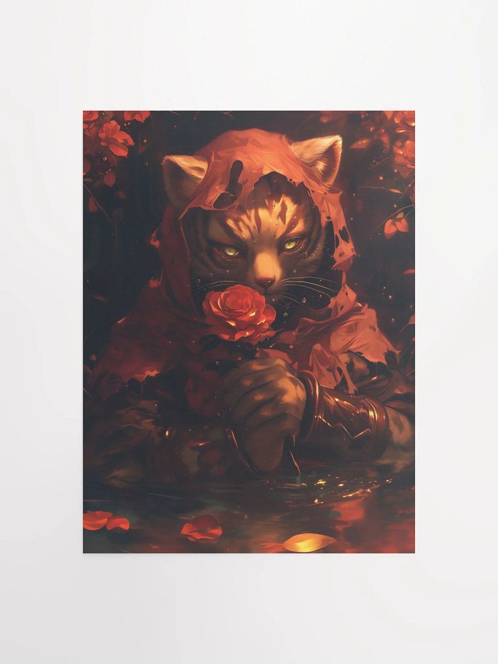 Mystical Feline Romance Poster product image (1)